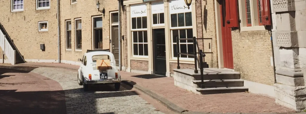 Oldtimer huren voor huwelijksaanzoek