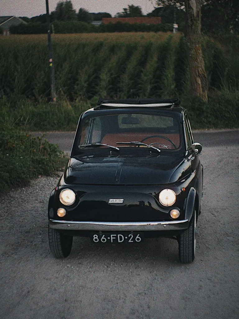 Fiat 500 oldtimer trouwauto huren Etten-Leur